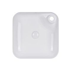 Раковина-чаша Qtap Stork 430x430x120 White з донним клапаном QT15112194W