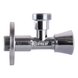 Кран приборний кутовий вентильный ARCO 1/2&Prime;х 3/4(+3/8&Prime;) ZENIT Z0915 REGULA