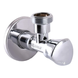 Кран приборний кутовий вентильный ARCO 1/2&Prime;х 3/4(+3/8&Prime;) ZENIT Z0915 REGULA