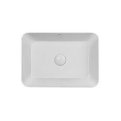 Раковина-чаша Qtap Virgo 490х350х110 White з донним клапаном QT18112261W