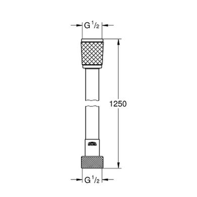 Шланг для гигиенического душа Grohe Relexaflex 28150001