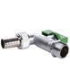 Кран ARCO кульовий для поливу 1/2" 00460 NANO AntiLime метелик