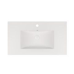 Раковина Qtap Albatross New 810x470x180 White з донним клапаном QT0111750680W