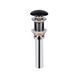 Раковина-чаша Qtap Robin 610х400х145 Matt black з донним клапаном QT132143PMBMB
