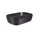 Раковина-чаша Qtap Robin 610х400х145 Matt black з донним клапаном QT132143PMBMB