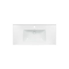 Раковина Qtap Albatross 5C 1000х480х210 White з донним клапаном QT01115100CW