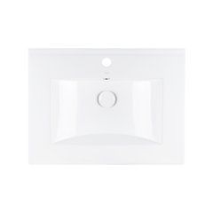 Раковина Qtap Albatross 600х470х180 White з донним клапаном QT01113060CW