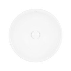 Раковина-чаша Qtap Owl 400х400х155 White з донним клапаном QT1911K53W
