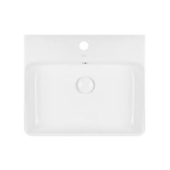 Раковина Qtap Nando 500х420х130 White з донним клапаном QT1211K404AW