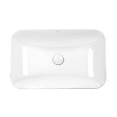 Раковина Qtap Scorpio 610х380х150 White з донним клапаном QT1411K491W