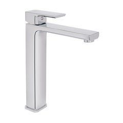Змішувач для раковини Lidz Dozorca 001FH високий (k35) Chrome LDDOZ001FHCRM48990